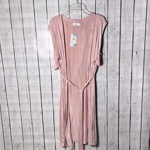 Amelia James tie dye belted vest/robe size Medium